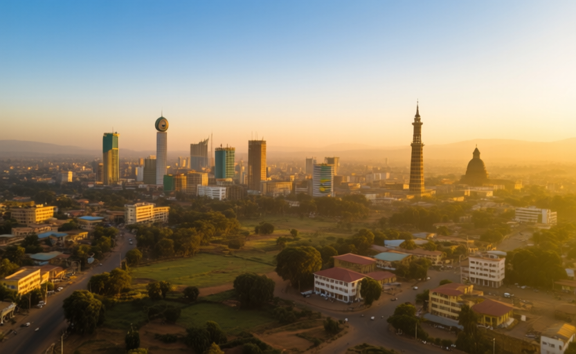 Addis Ababa, Ethiopia skyline
