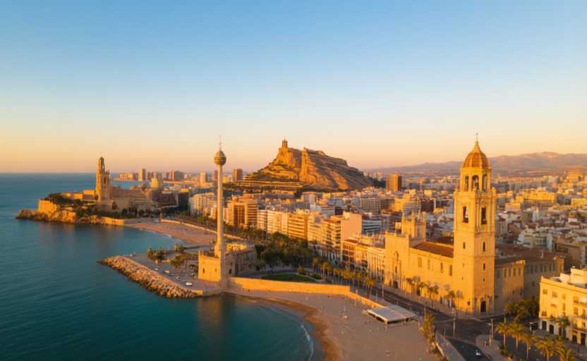 Alicante, Spain skyline