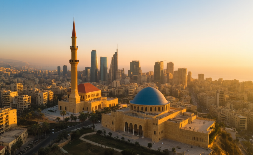 Beirut, Lebanon skyline