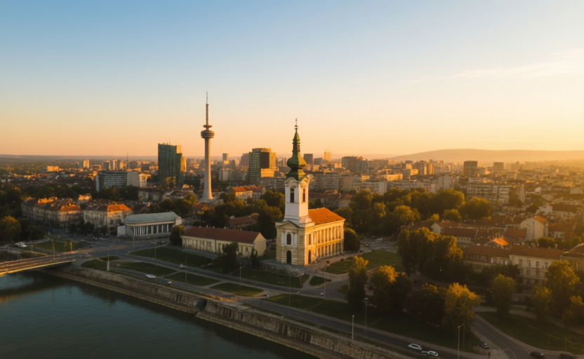 Belgrade, Serbia skyline