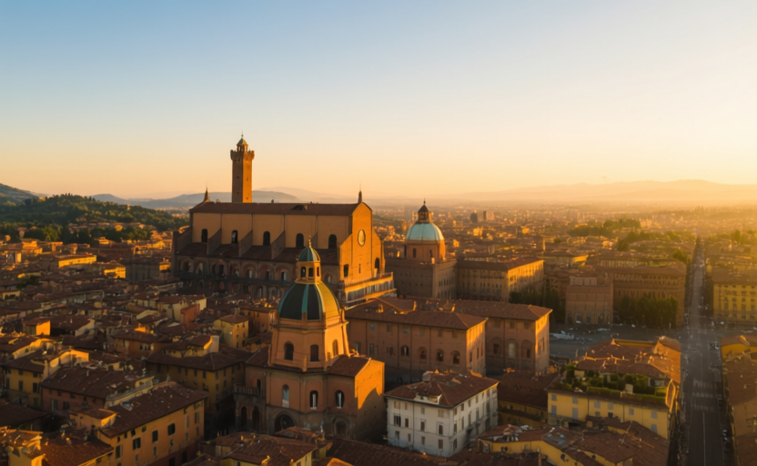 Bologna, Italy skyline