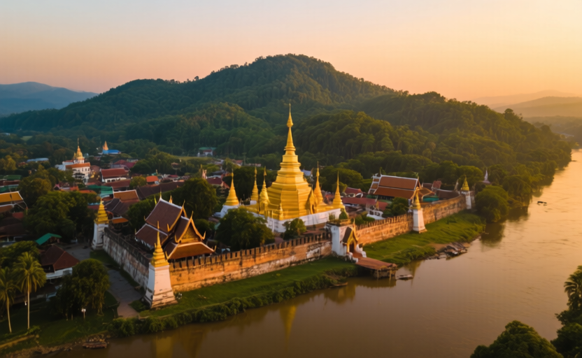 Chiang Mai, Thailand skyline