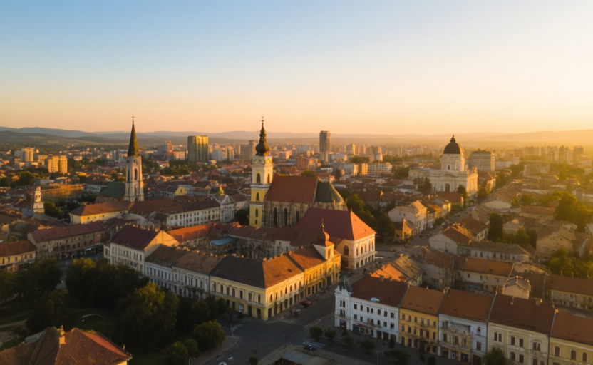 Cluj-Napoca, Romania skyline