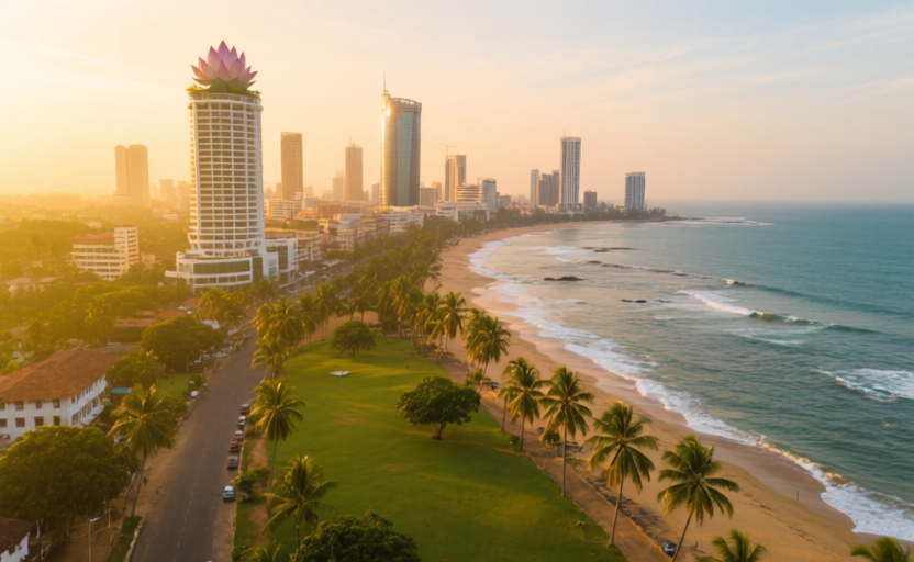 Colombo, Sri Lanka skyline