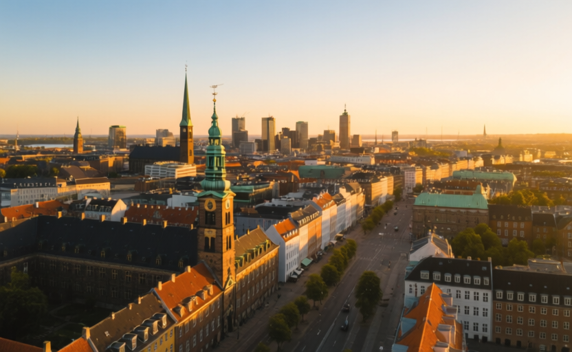 Copenhagen, Denmark skyline