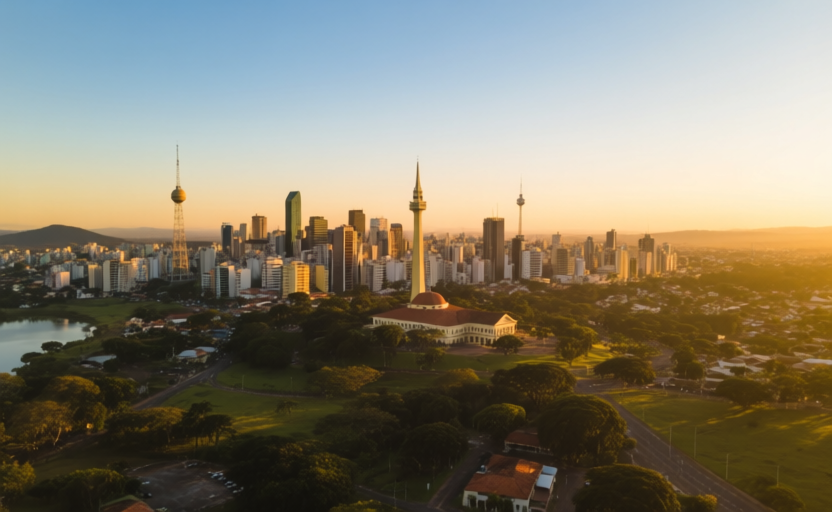 Curitiba, Brazil skyline