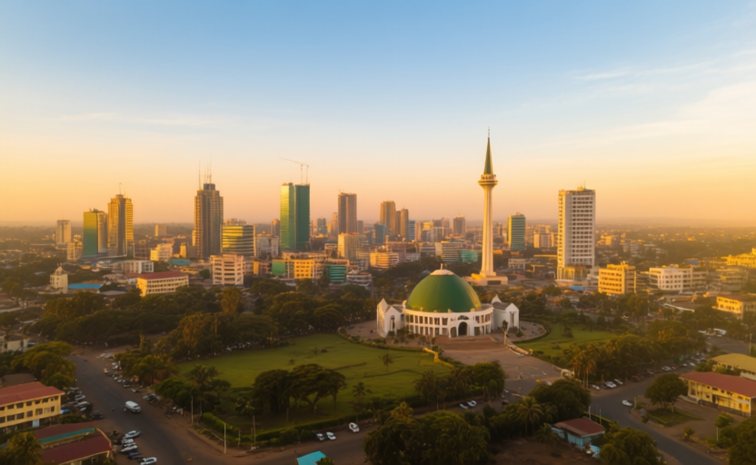 Dar es Salaam, Tanzania skyline