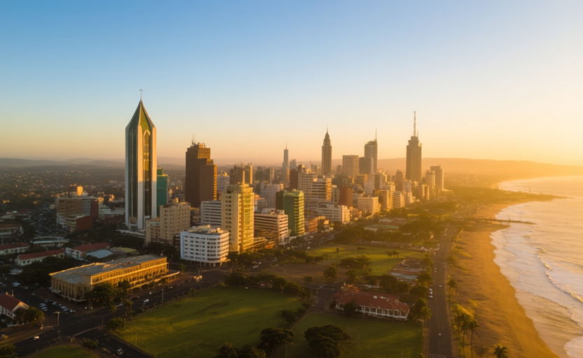 Durban, South Africa skyline