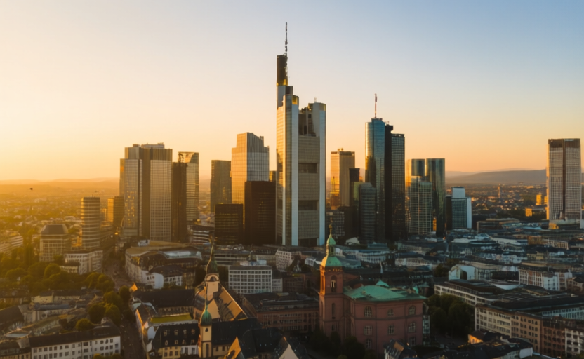 Frankfurt, Germany skyline