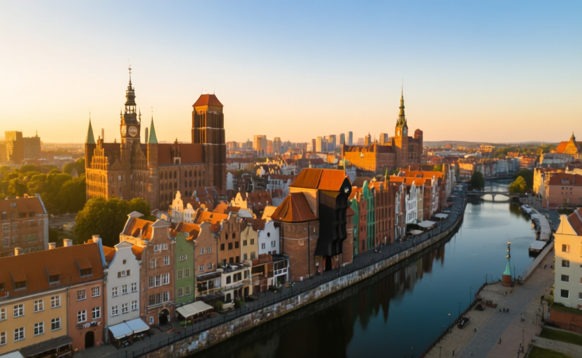 Gdansk, Poland skyline