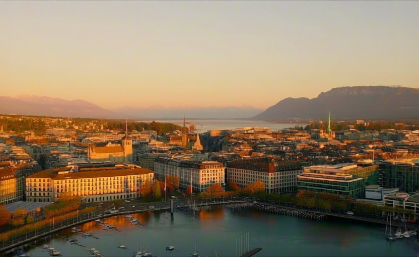 Geneva, Switzerland skyline