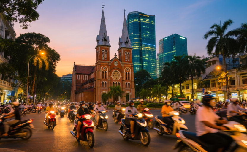 Ho Chi Minh City, Vietnam skyline