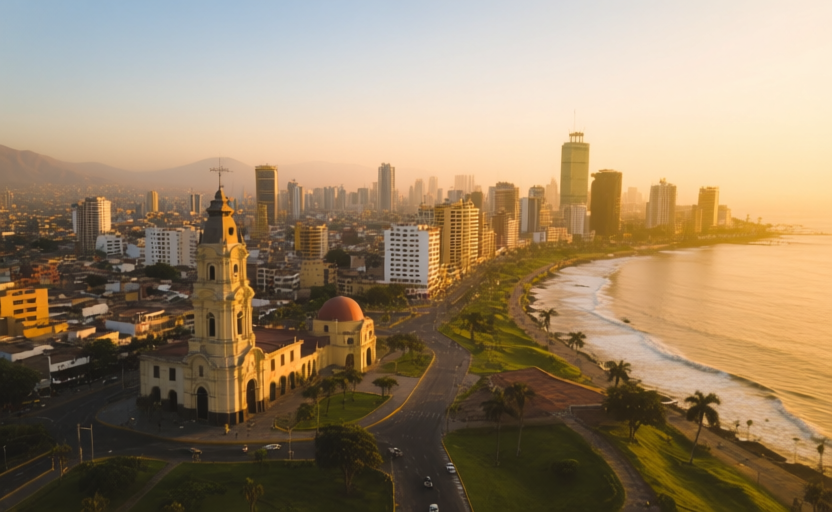 Lima, Peru skyline