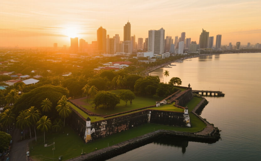 Manila, Philippines skyline