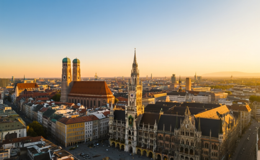 Munich, Germany skyline