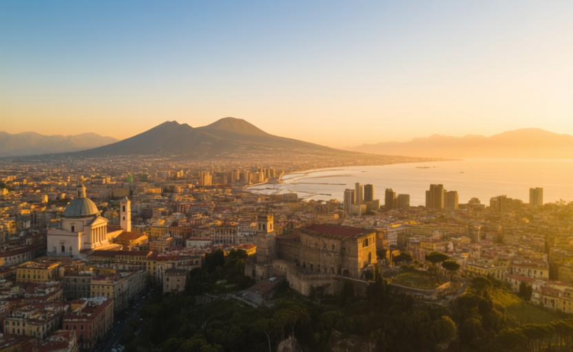Naples, Italy skyline