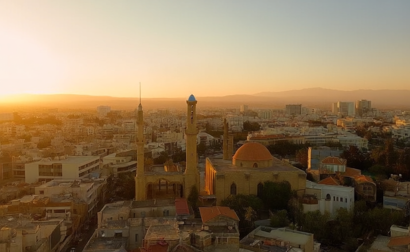 Nicosia, Cyprus skyline