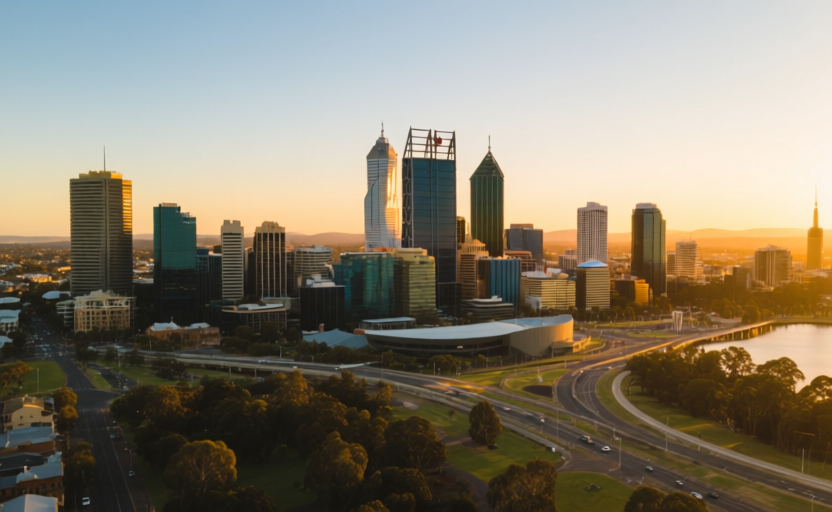 Perth, Australia skyline