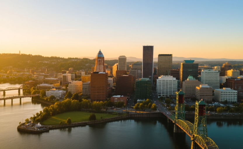 Portland, United States skyline