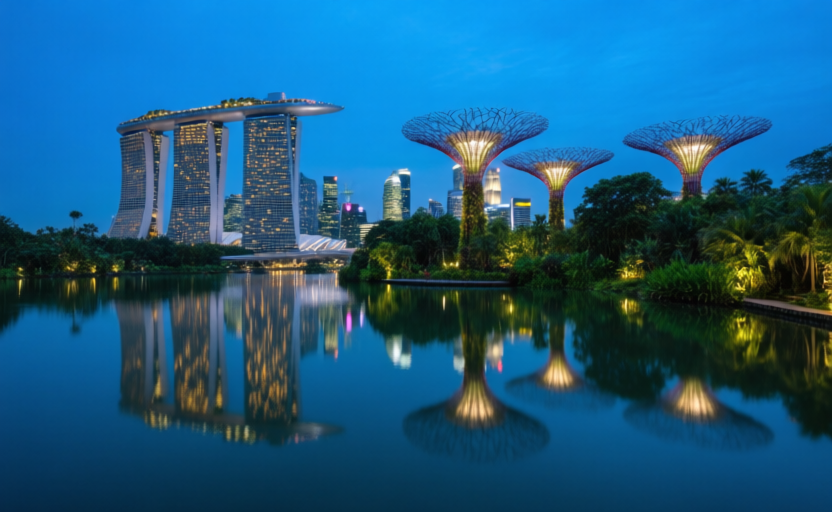 Singapore, Singapore skyline