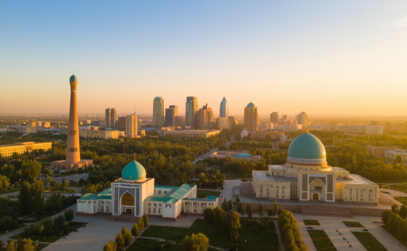 Tashkent, Uzbekistan skyline
