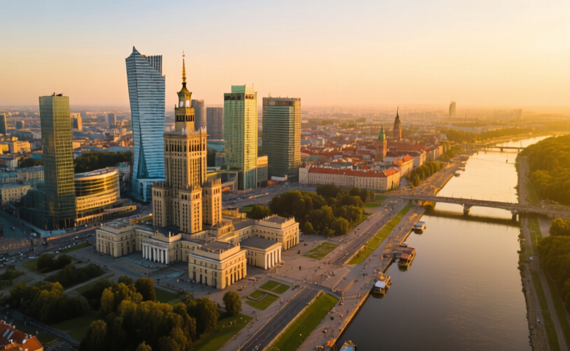 Warsaw, Poland skyline